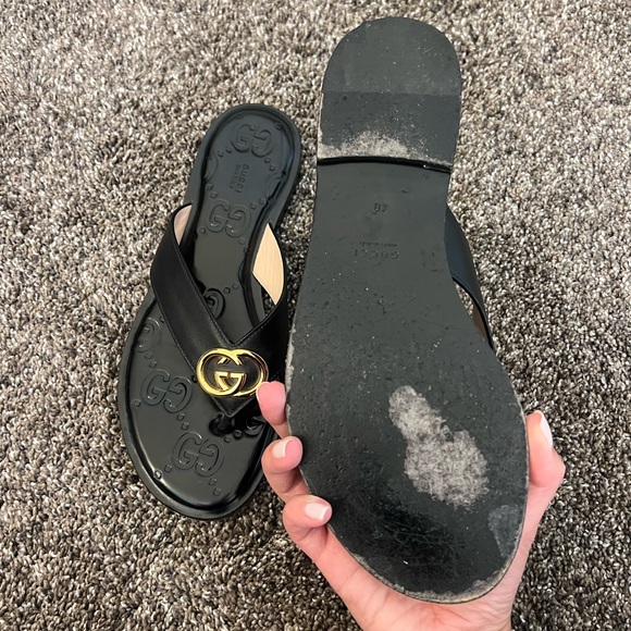 Women’s Gucci Flip Flops - Picture 6 of 15